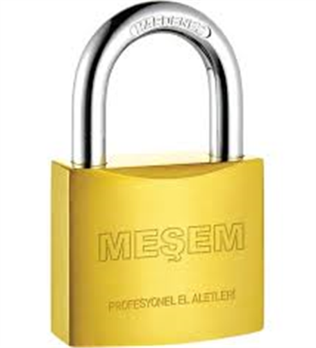 MEŞEM 25 SARI ASMA KİLİT